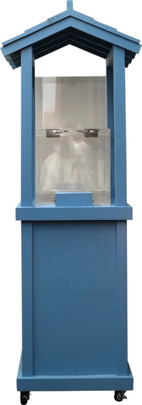 おみくじスタンド（スタンド式）青バージョン