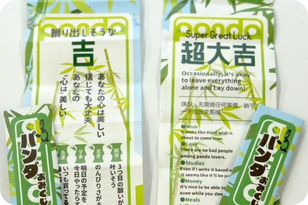 パンダおみくじ